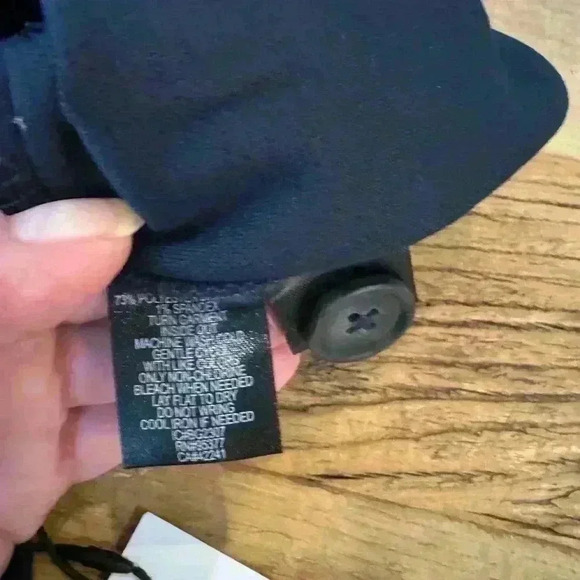 SANCTUARY Faux Wrap Mini Skirt ~ Large ~Navy ~ NWT! - Picture 2 of 4